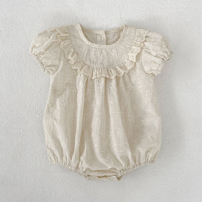 Arrival Summer Flowers Pattern Embroidered Baby Kids Girls Onesies and Clothing Sets – Princess Sister Matching Set, MyKids-USA®, Baby & Children's Outfits, MyKids-USA - Size/Age - 66 (3-6M) - Color - Apricot -  -  - TR2604172323-A.