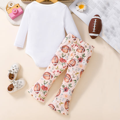 Arrival Autumn Baby Kids Girls Long Sleeves Floral Pattern Onesies and Pink Pants Clothing Set, MyKids-USA®, Baby & Children's Outfits, MyKids-USA -  -  -  -  -  -  - .