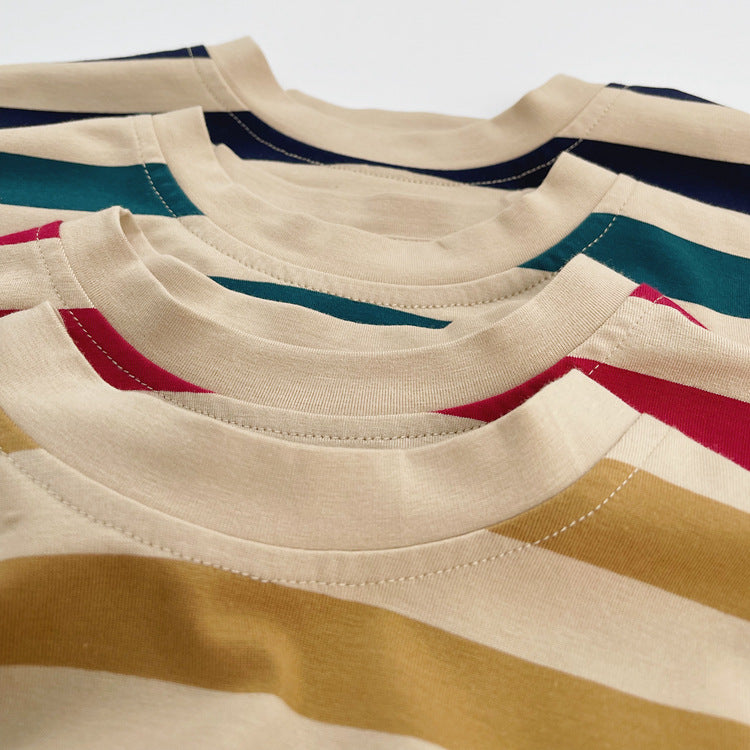 Summer Arrival Kids Unisex Comfortable Sleeveless Striped Pattern Top Casual Vest, MyKids-USA®, Baby & Toddler Tops, MyKids-USA -  -  -  -  -  -  - 