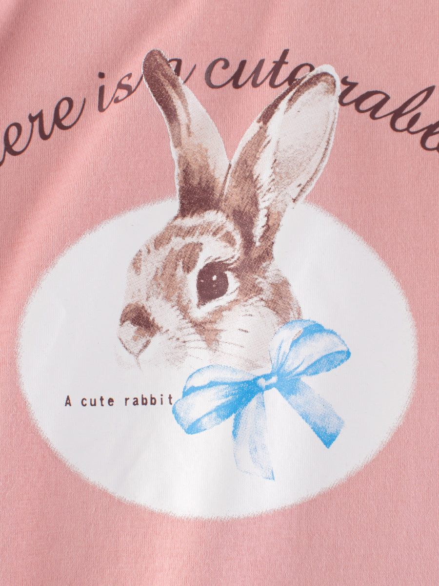 Arrival Girls Cartoon Print Crew Neck Long Sleeves Color Patchwork Sweatshirt, MyKids-USA®, Baby & Toddler Outerwear, MyKids-USA -  -  -  -  -  -  - 