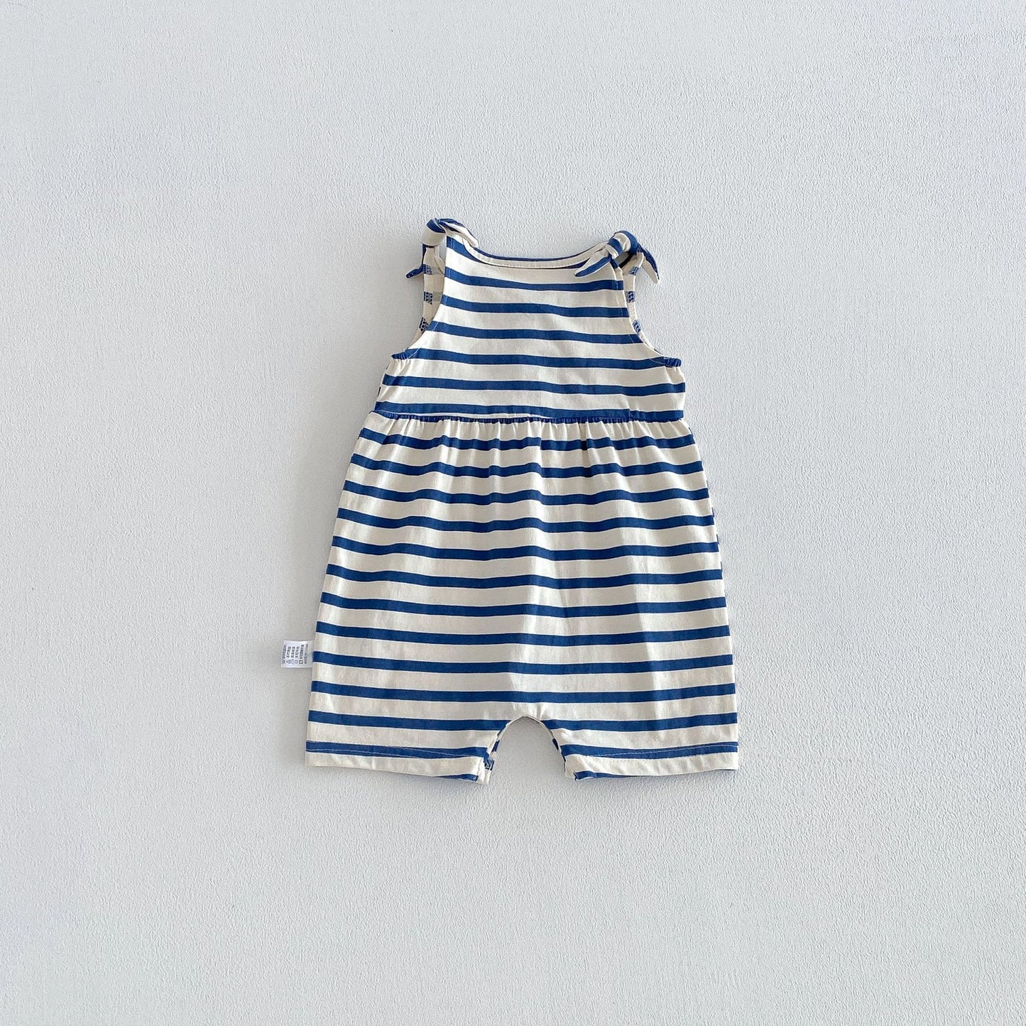 Summer Arrival Baby Sleeveless Cute Pattern Strap Rompers, MyKids-USA®, Baby One-Pieces, MyKids-USA - Size/Age - 66 (3-6M) - Color - Navy Blue (Dark Blue) -  -  - TR2603221428-C.
