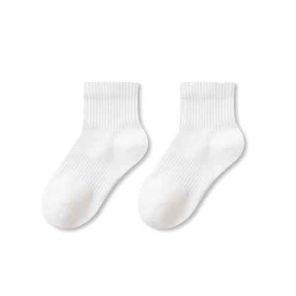 Autumn and Spring Baby Unisex Breathable Simple Letters Pattern Socks, MyKids-USA®, Baby & Toddler Socks & Tights, MyKids-USA - Size/Age - S (1-3Y) - Color - White -  -  - TR2512301346-G.