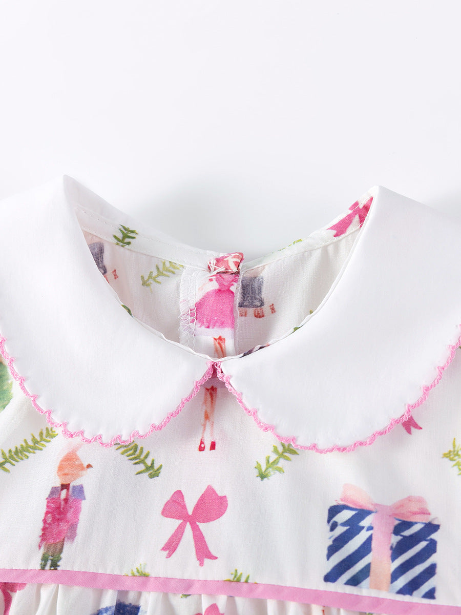 Summer Arrival Cartoon Pattern Short Sleeves Dress for Stylish Girls, MyKids-USA®, Baby & Children's Dresses, MyKids-USA -  -  -  -  -  -  - .