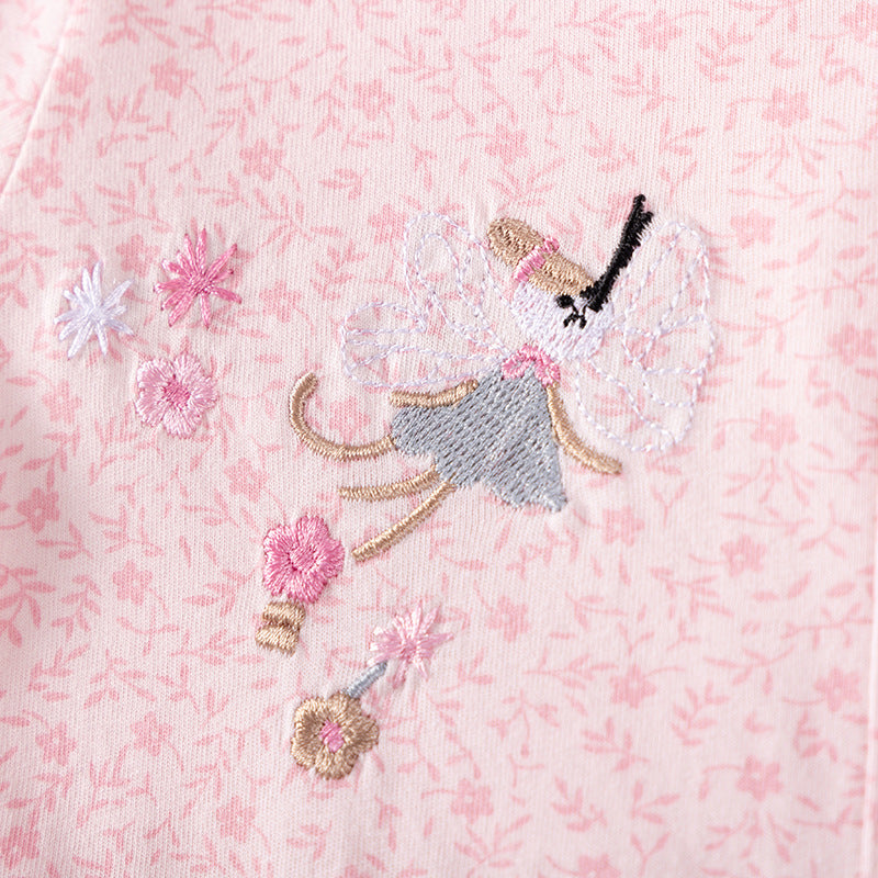 Arrival Autumn Girls Cartoon Embroidered and Floral Pattern Long Sleeves Dress, MyKids-USA®, Baby & Toddler Dresses, MyKids-USA -  -  -  -  -  -  - 