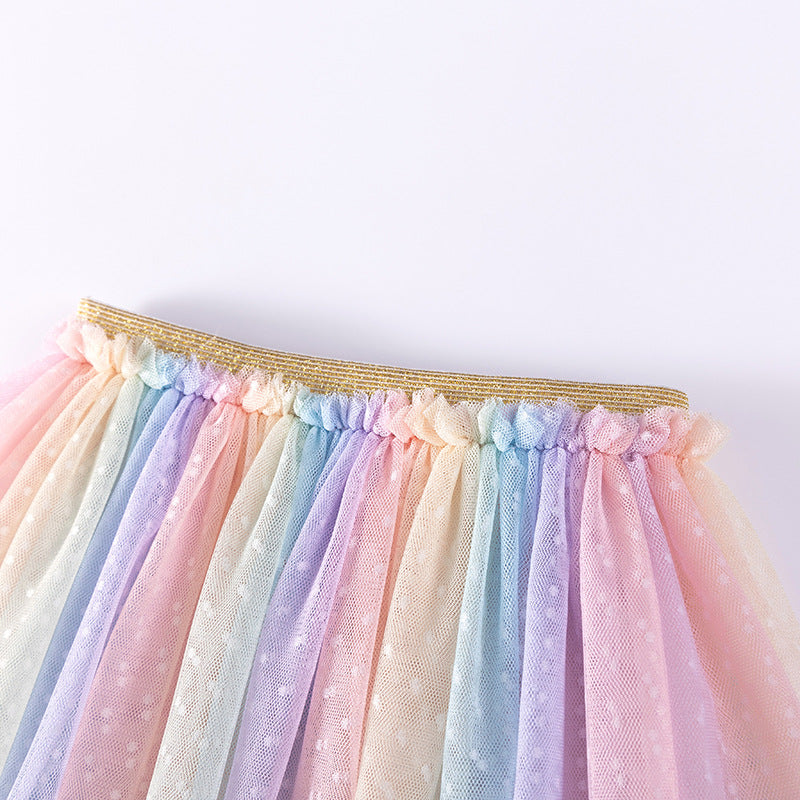 Summer Hot Selling Baby Kids Girls Short Sleeves Mermaid Pattern T-shirt and Colorful Skirt Clothing Set, MyKids-USA®, Baby & Toddler Outfits, MyKids-USA -  -  -  -  -  -  - .