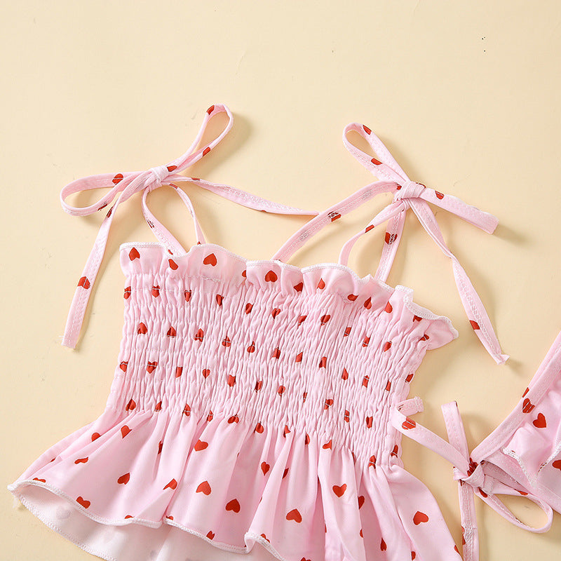 Arrival Girls’ Hearts Pattern Swimwear Set, MyKids-USA®, Baby & Toddler Swimwear, MyKids-USA -  -  -  -  -  -  - .