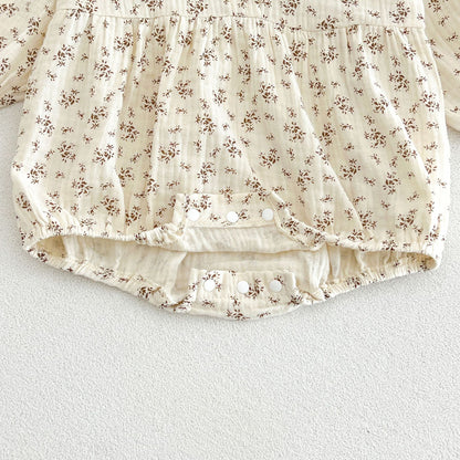 MyKids-USA® Autumn Arrival Baby Girls Long Sleeves Floral Bodysuit