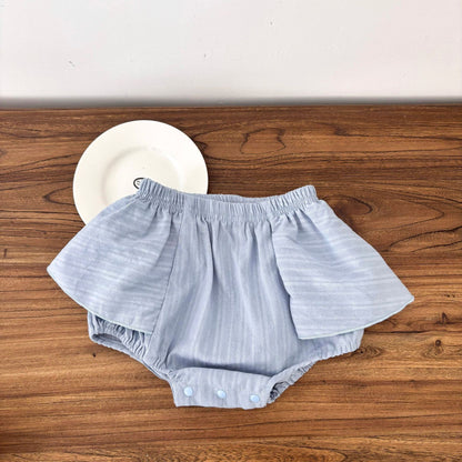 Summer Baby Kids Girls Sleeveless Cute Vest and Bloomers Clothing Set