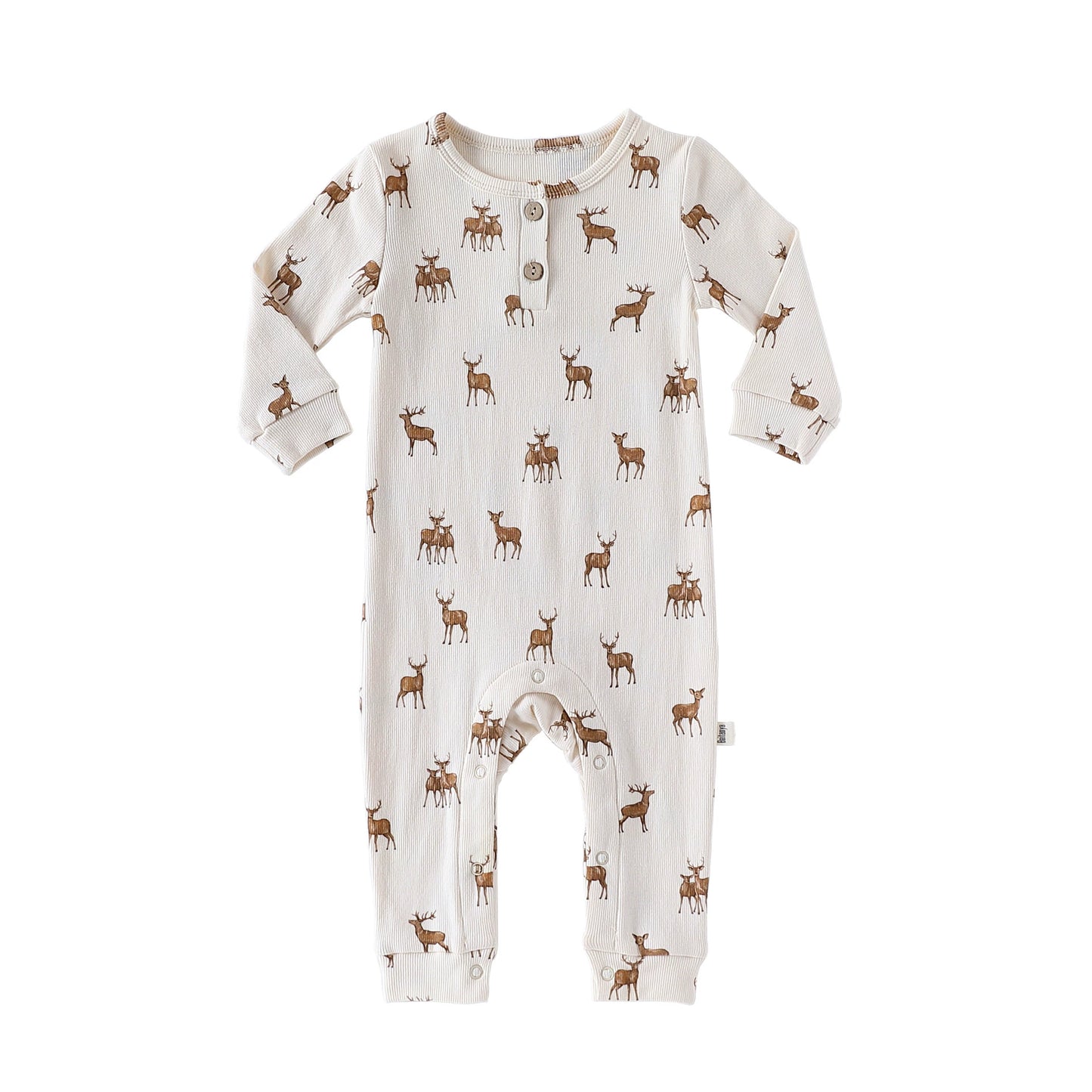 Autumn Arrival Baby Unisex Long Sleeves Casual Animals Pattern Rompers, MyKids-USA®, Baby One-Pieces, MyKids-USA - Size/Age - 66 (3-6M) - Color - White -  -  - TR2508282252-C