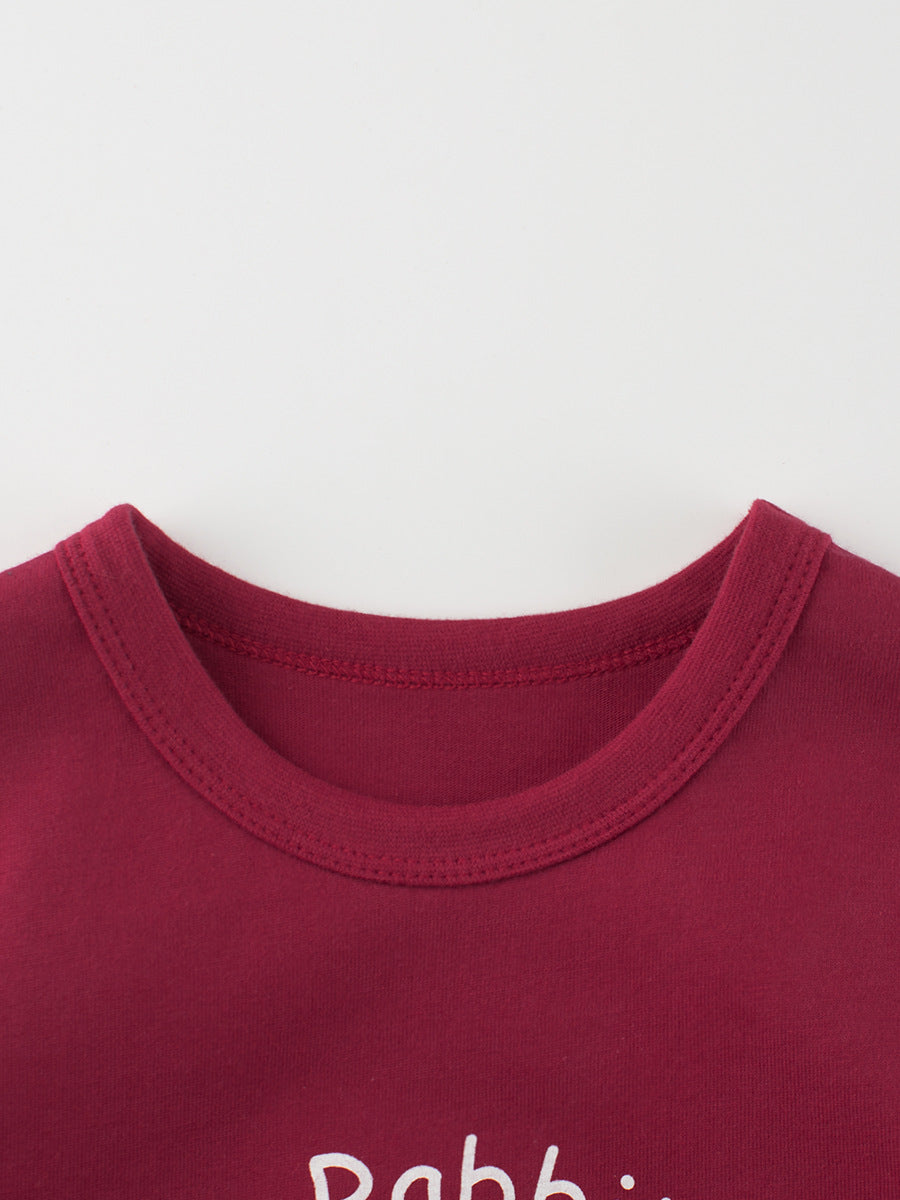 Spring Arrival Kids Girls Cartoon Print Crew Neck Striped Long Sleeves Color Patchwork Top, MyKids-USA®, Baby & Toddler Tops, MyKids-USA -  -  -  -  -  -  - 