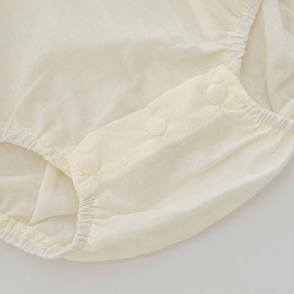 Summer Arrival Baby Girls Cute Solid Color Floral Embroidery Short Sleeves Dress Design Patchwork Onesies, MyKids-USA®, Baby & Toddler Dresses, MyKids-USA -  -  -  -  -  -  - 