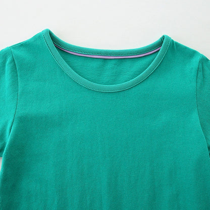 Summer Hot Selling Cute Puppy and Flowers Cartoon Pattern Short Sleeves Dress for Stylish Girls, MyKids-USA®, Baby & Toddler Dresses, MyKids-USA -  -  -  -  -  -  - 