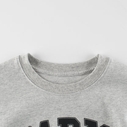 Boys and Girls’ Letters Print T-shirt in European and American Style, MyKids-USA®, Baby & Toddler Tops, MyKids-USA -  -  -  -  -  -  - 