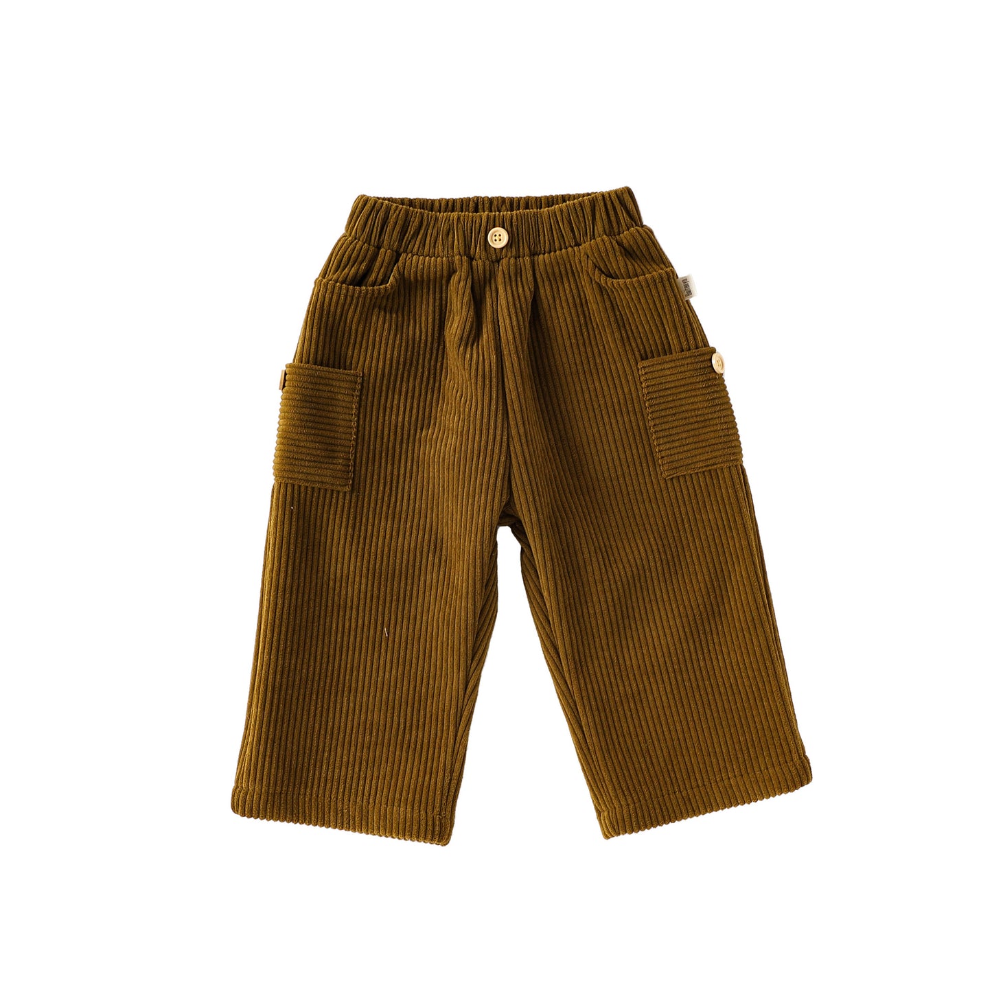 Spring and Autumn Arrival Baby Kids Unisex Solid Color Casual Corduroy Pants, MyKids-USA®, Jeans, MyKids-USA - Size/Age - 80 (9-12M) - Color - Coffee -  -  - TR2509282315-B.