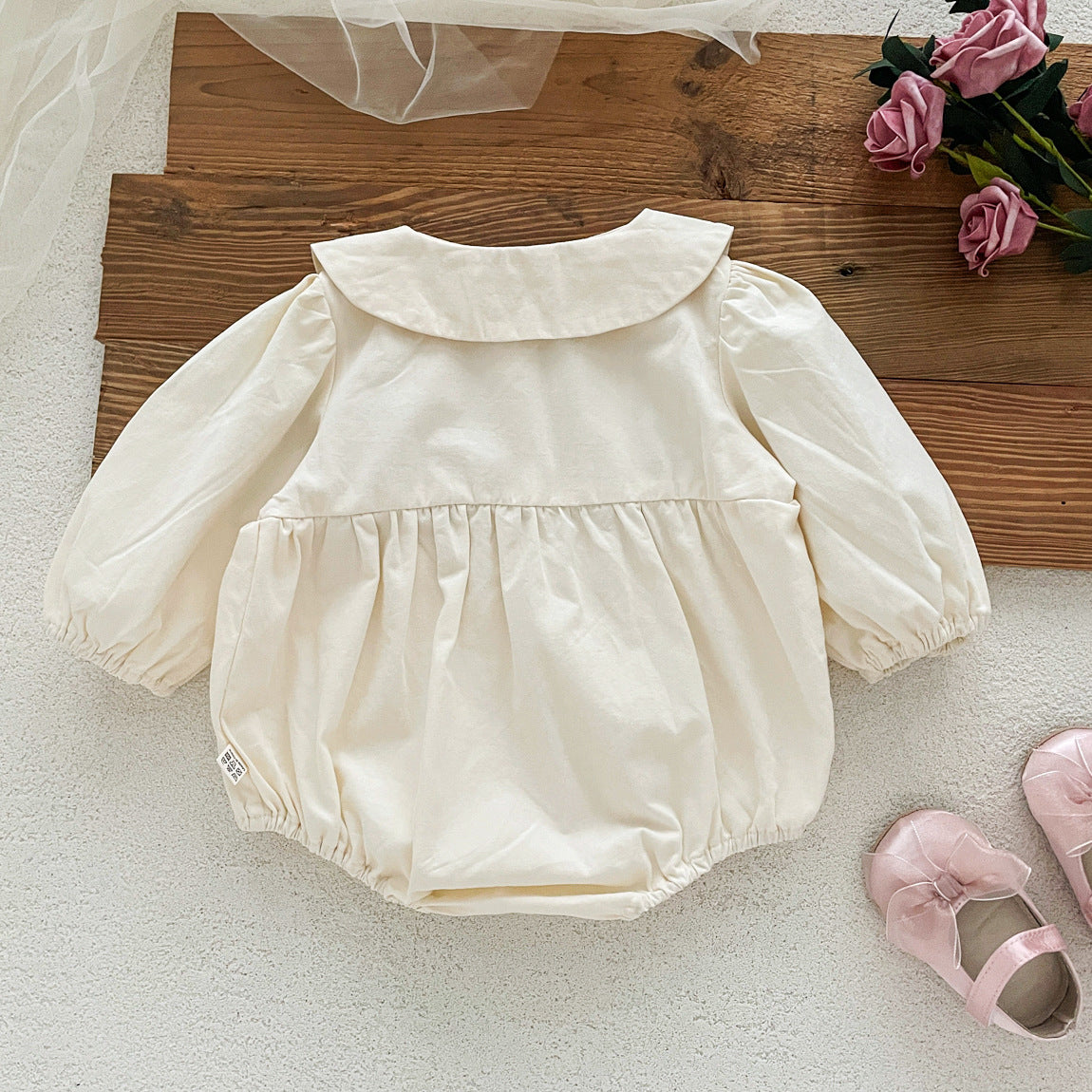 Spring and Autumn Baby Kids Girls Flowers Pattern Sleeveless Vest and Plain Onesies Clothing Set, MyKids-USA®, Baby & Toddler Outfits, MyKids-USA -  -  -  -  -  -  - 