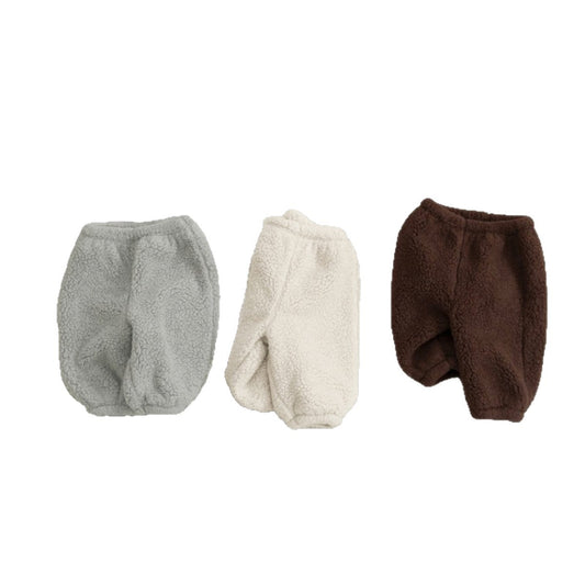 Winter and Spring Arrival Baby Unisex Fluffy Solid Color Pants, MyKids-USA®, Trousers, MyKids-USA -  -  -  -  -  -  - .
