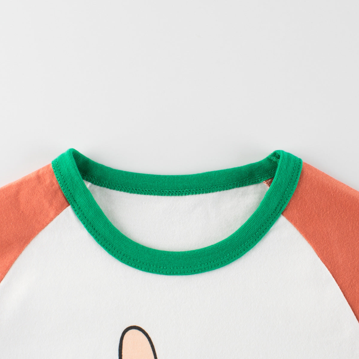 Autumn Baby Kids Girls Letters and Cartoon Print Long Sleeves Crew Neck Color Patchwork Top Shirt, MyKids-USA®, Baby & Toddler Tops, MyKids-USA -  -  -  -  -  -  - 