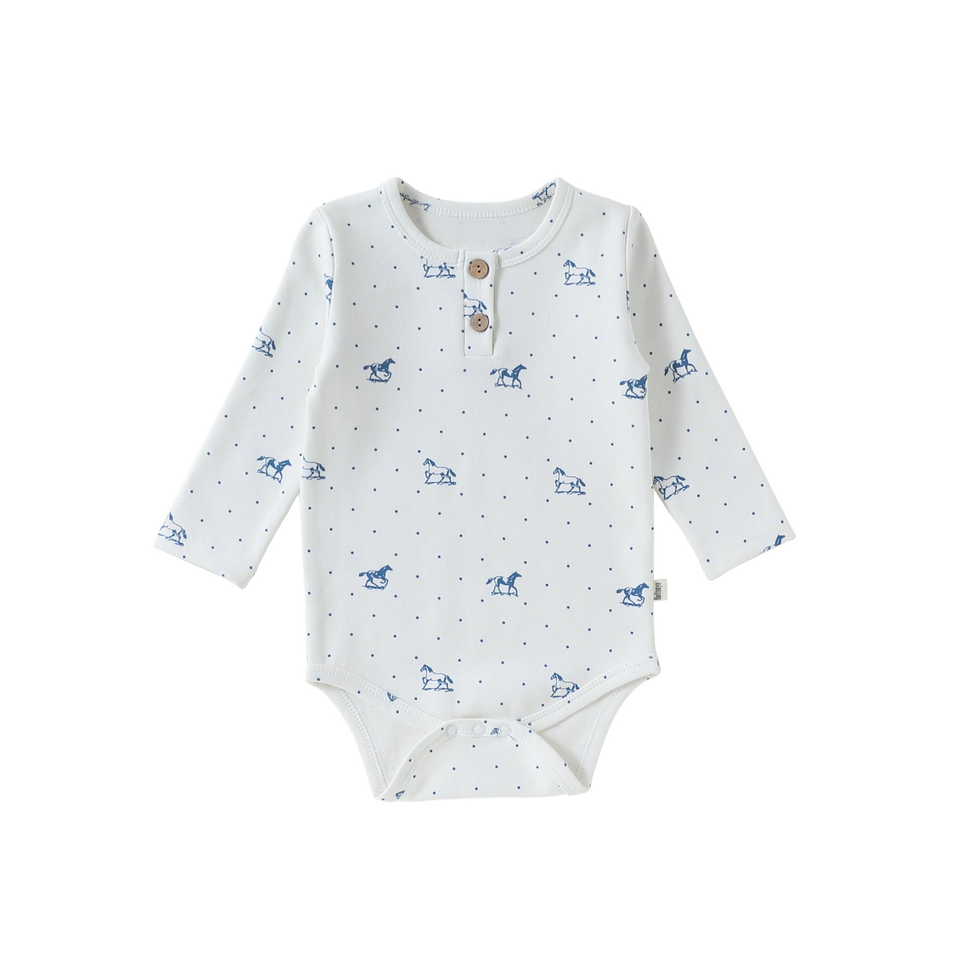 Arrival Spring Baby Kids Boys and Girls Simple Pattern Bodysuit, MyKids-USA®, Bodysuits, MyKids-USA - Size/Age - 66 (3-6M) - Color - Beige -  -  - TR2603041544-A.
