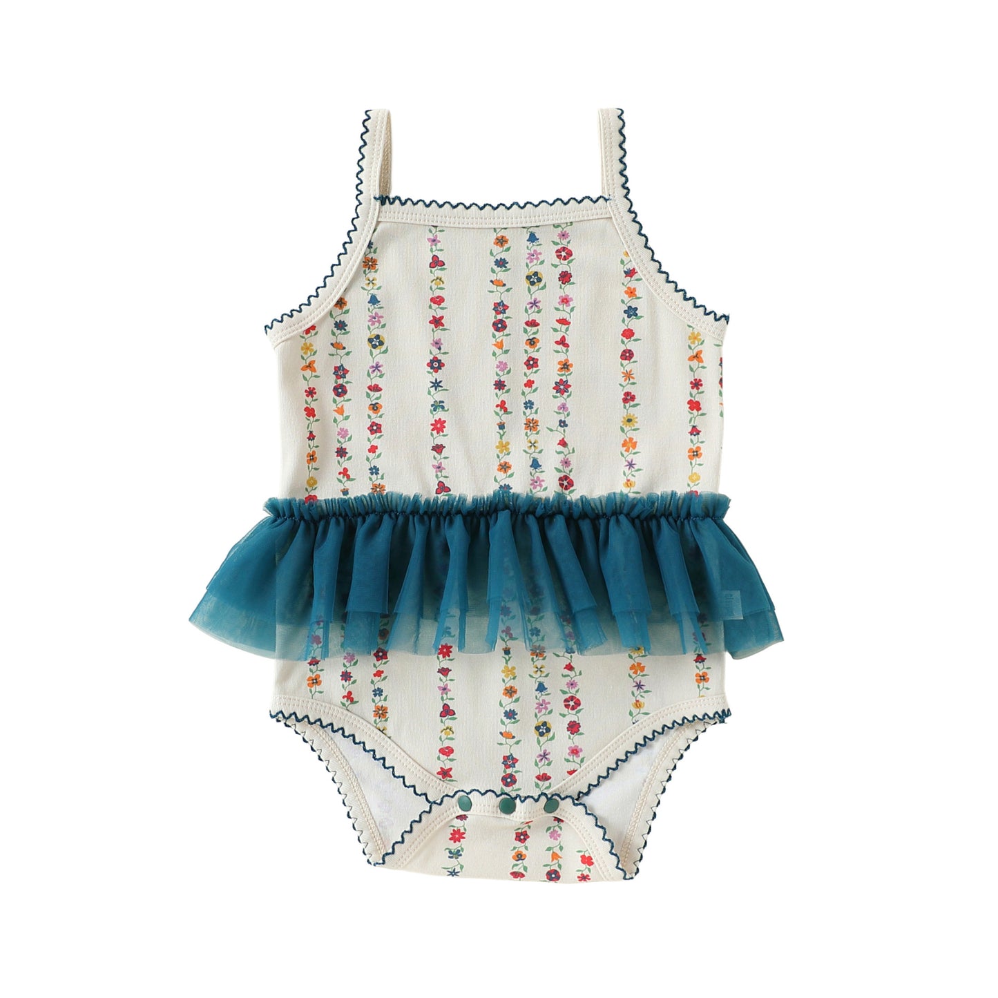 Summer Arrival Baby Girls Sleeveless Floral Striped Rompers or Bodysuit, MyKids-USA®, Baby & Children's One-Pieces, MyKids-USA - Size/Age - 66 (3-6M) - Color - Green -  -  - TR2605232239-C.