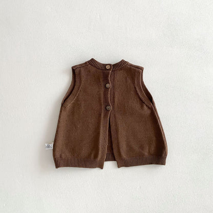 Arrival Winter and Autumn Baby Kids Unisex Cartoon Pattern Sleeveless Knitted Vest, MyKids-USA®, Tunics, MyKids-USA -  -  -  -  -  -  - 