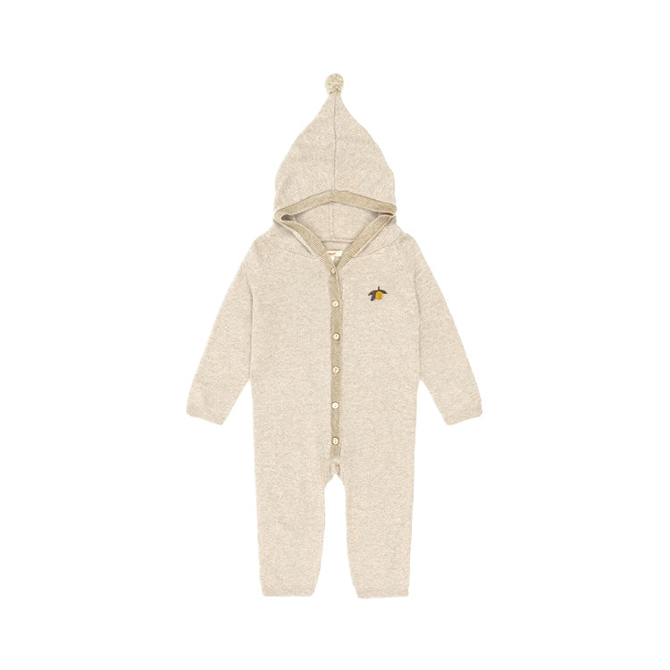 Winter Arrival Baby Unisex Long Sleeves Fruits Pattern Knitted Hooded Rompers, MyKids-USA®, Baby One-Pieces, MyKids-USA - Size/Age - 66 (3-6M) - Color - Apricot -  -  - TR2512271013-A.