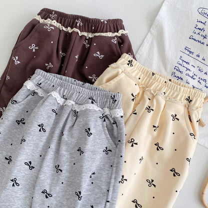 Autumn and Spring Arrival Casual American Style Butterfly-bows Pattern Pants for Girls, MyKids-USA®, Baby & Toddler Bottoms, MyKids-USA -  -  -  -  -  -  - 