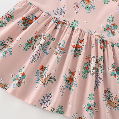 Summer Arrival Floral Pattern Sleeveless Cute Dress for Stylish Girls, MyKids-USA®, Baby & Toddler Dresses, MyKids-USA -  -  -  -  -  -  - 