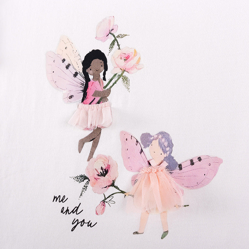 Summer Hot Selling Baby Kids Girls Short Sleeves Cartoon Pattern T-shirt and Floral Pants Clothing Set, MyKids-USA®, Baby & Toddler Outfits, MyKids-USA -  -  -  -  -  -  - .