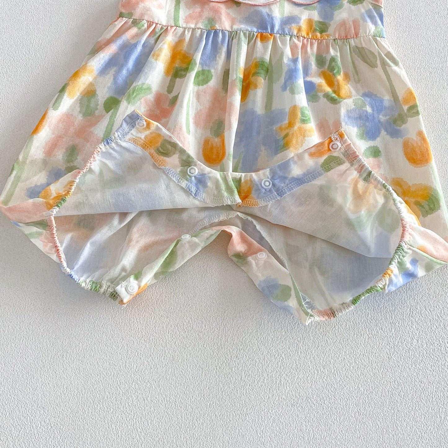 Summer Arrival Baby Girls Sleeveless Crew Neck Floral Pattern Rompers, MyKids-USA®, Baby & Children's One-Pieces, MyKids-USA -  -  -  -  -  -  - .