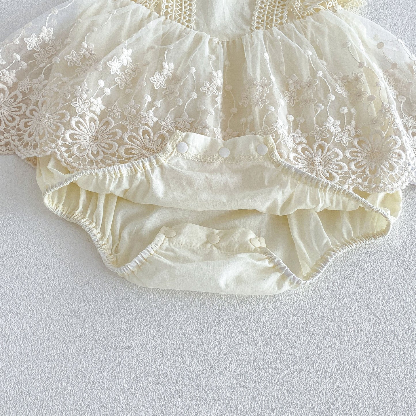 Design Summer Baby Kids Girls Sleeveless Lace Trim Bodysuit