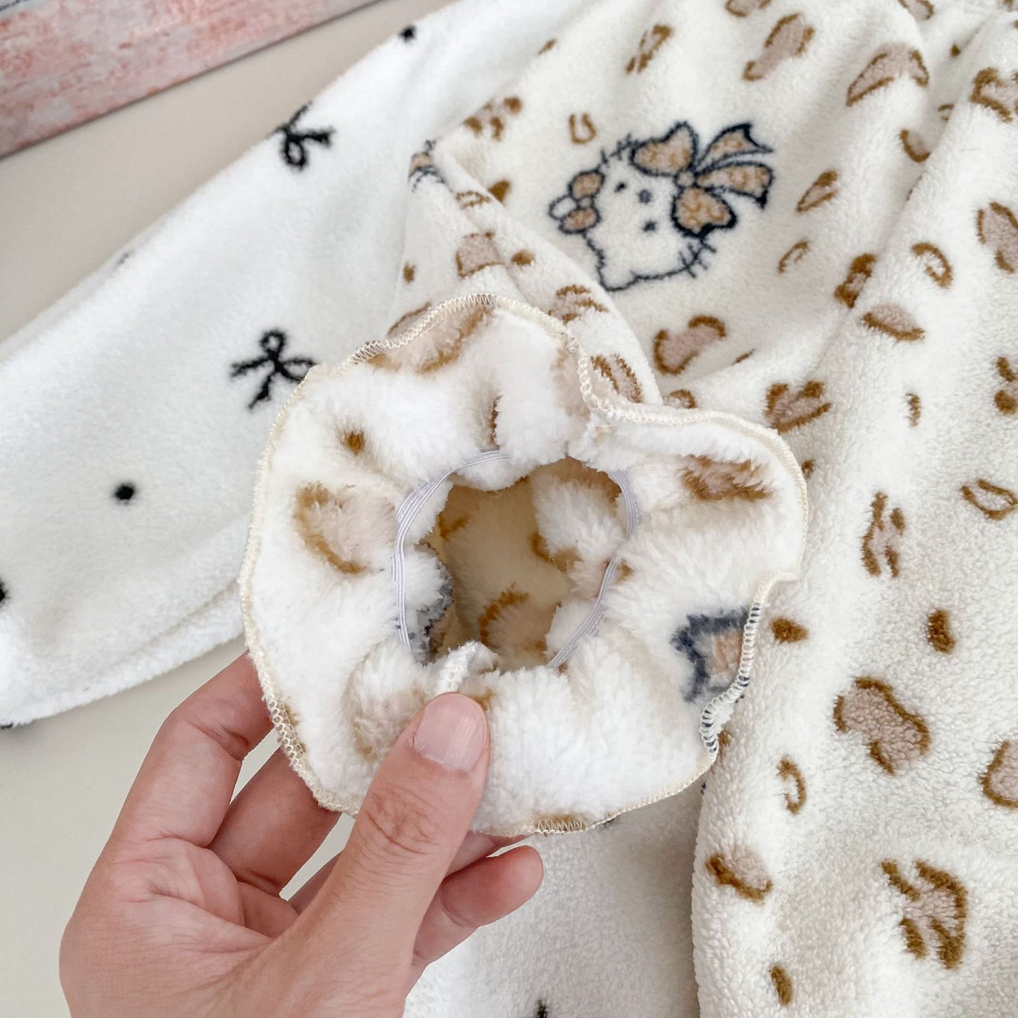 Winter Baby Kids Girls Long Sleeves Cute Pattern Top and Pants Fluffy Warm Pajamas Clothing Set, MyKids-USA®, Baby & Toddler Sleepwear, MyKids-USA -  -  -  -  -  -  - 