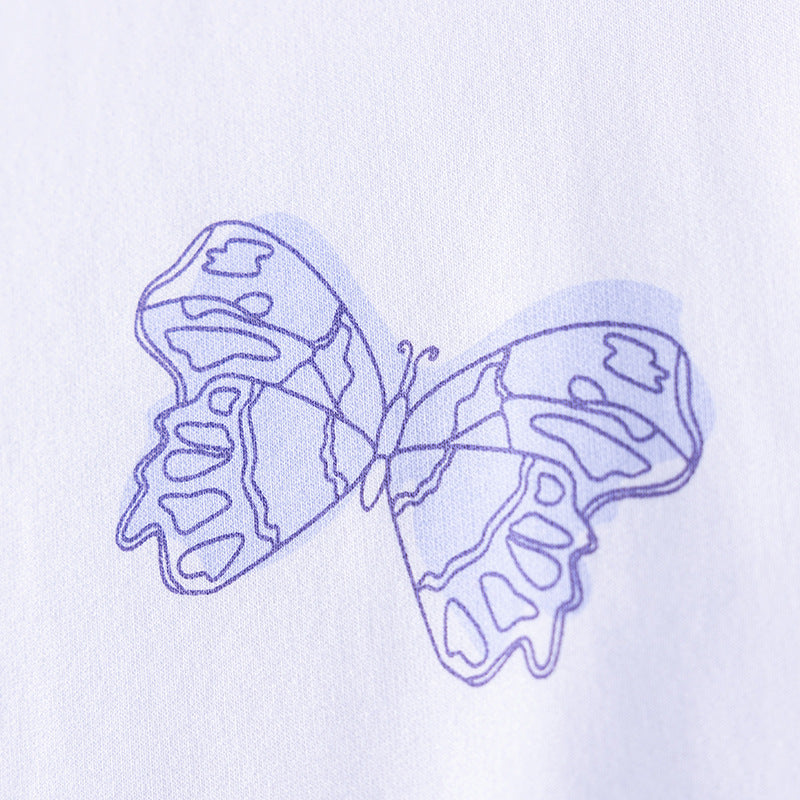 Summer Arrival Butterfly Pattern Short Sleeves Tulle Dress for Stylish, MyKids-USA®, Baby & Toddler Dresses, MyKids-USA -  -  -  -  -  -  - 