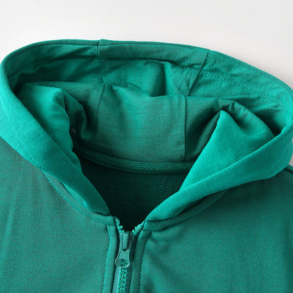 Arrival European and American Style Kids’ Hooded Zip-up Coat with Striped Long Sleeves, MyKids-USA®, Track Jackets, MyKids-USA -  -  -  -  -  -  - 