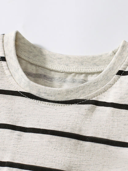 Summer Striped Dress for Girls, European and American Cute Animals Cartoon Pattern Dress, MyKids-USA®, Baby & Toddler Dresses, MyKids-USA -  -  -  -  -  -  - 