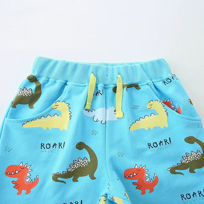 Summer Arrival Baby Kids Boys Cotton Casual Style Cartoon Dinosaurs Pattern Shorts, MyKids-USA®, Toddler Underwear, MyKids-USA -  -  -  -  -  -  - 