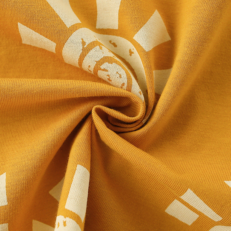 Summer Baby Kids Casual Sunrise Pattern T-shirt and Shorts Clothing Set for Boys, MyKids-USA®, Baby & Toddler Outfits, MyKids-USA -  -  -  -  -  -  - 