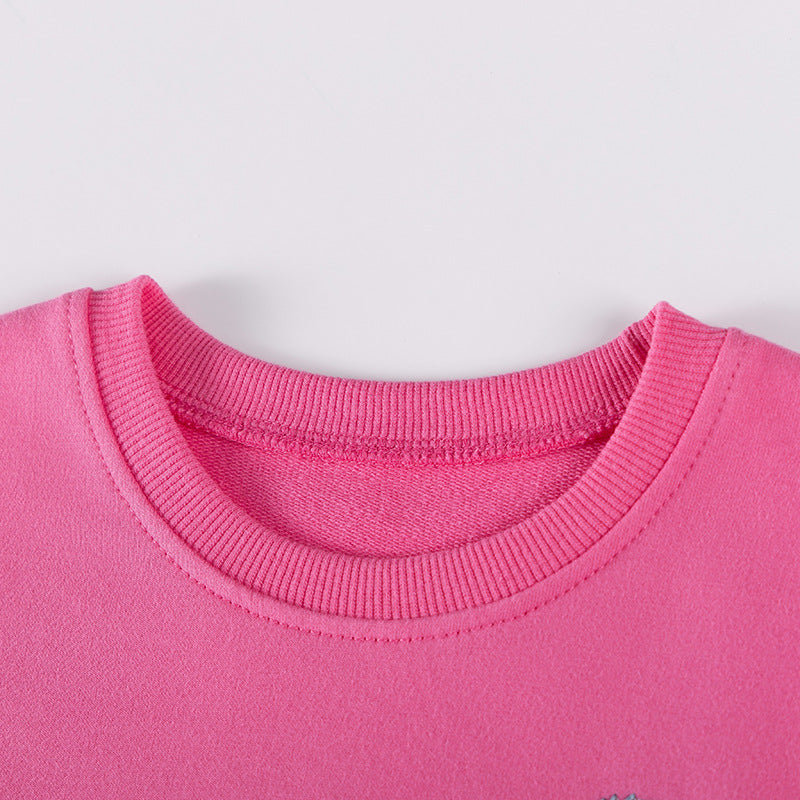 Autumn and Spring Arrival Cartoon Pattern Long Sleeves Dress with Tulle for Stylish Girls, MyKids-USA®, Baby & Toddler Dresses, MyKids-USA -  -  -  -  -  -  - 