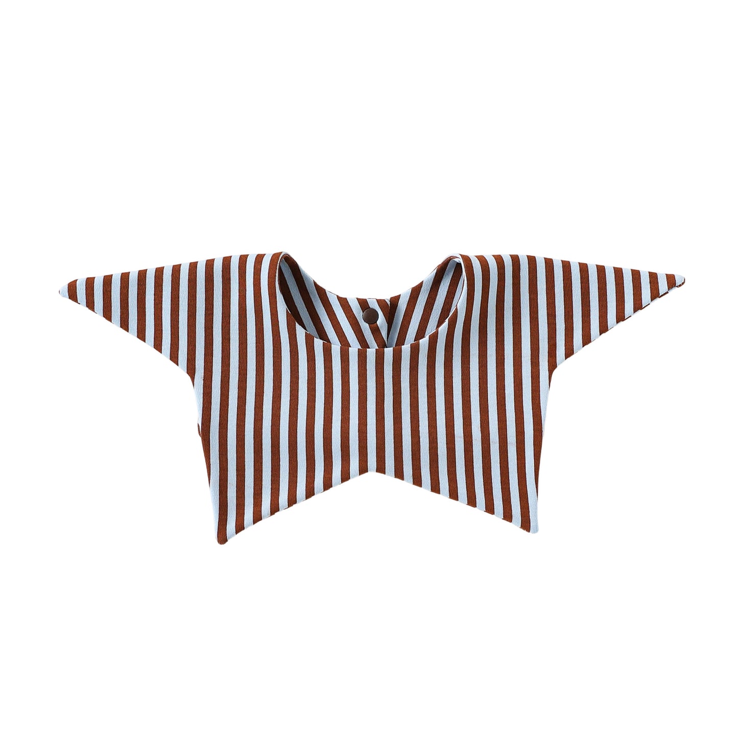 Adorable Geometric Pattern Snap-on Star Shaped Bib, MyKids-USA®, Bibs, MyKids-USA - Size/Age - S (0-3Y) - Color - Coffee -  -  - TR2605011548-B.
