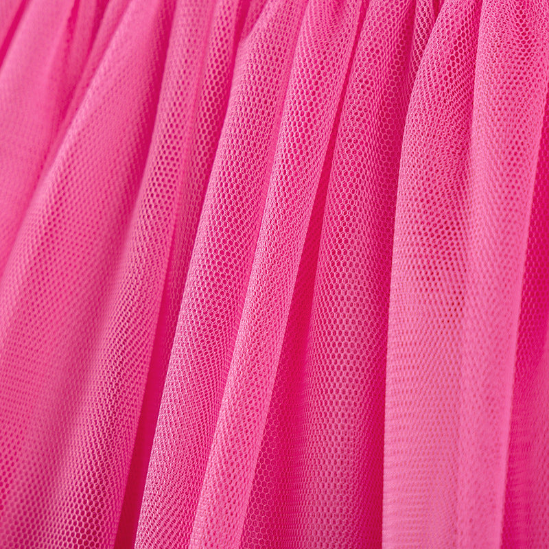 Summer Arrival Letters and Heart Pattern Short Sleeves Tulle Patchwork Dress for Stylish Girls, MyKids-USA®, Baby & Toddler Dresses, MyKids-USA -  -  -  -  -  -  - .