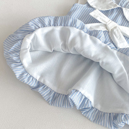 Summer Arrival Baby Girls Sleeveless Striped Pattern Dress, MyKids-USA®, Baby & Toddler Dresses, MyKids-USA -  -  -  -  -  -  - .