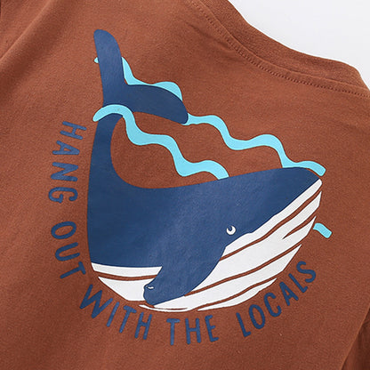 Summer Baby Kids Animals Cartoon Pattern T-shirt and Shorts Clothing Set for Boys, MyKids-USA®, Baby & Toddler Outfits, MyKids-USA -  -  -  -  -  -  - 