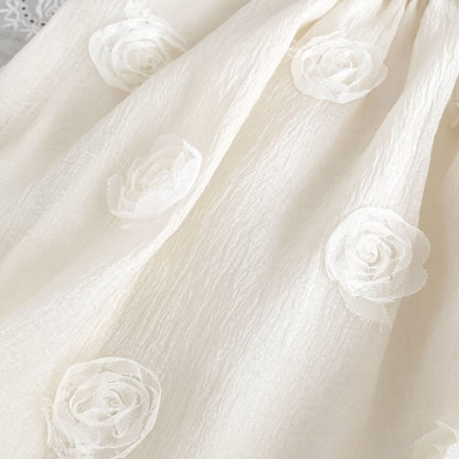 Summer Arrival Baby Girls Sleeveless Solid Color Floral Pattern Onesies, MyKids-USA®, Baby One-Pieces, MyKids-USA -  -  -  -  -  -  - 