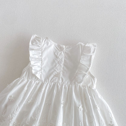 Summer Arrival Baby Girls Fly Sleeves Flowers Pattern Bodysuit, MyKids-USA®, Baby One-Pieces, MyKids-USA -  -  -  -  -  -  - .