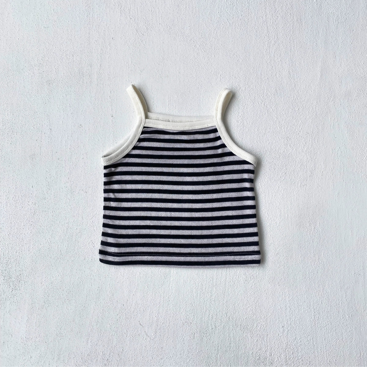 Refreshing Sleeveless Summer New Children’s Vest, Unisex Baby Polyester Casual Striped Top, MyKids-USA®, Baby & Toddler Tops, MyKids-USA - Size/Age - 66 (3-6M) - Color - Black -  -  - TR2505102223-A