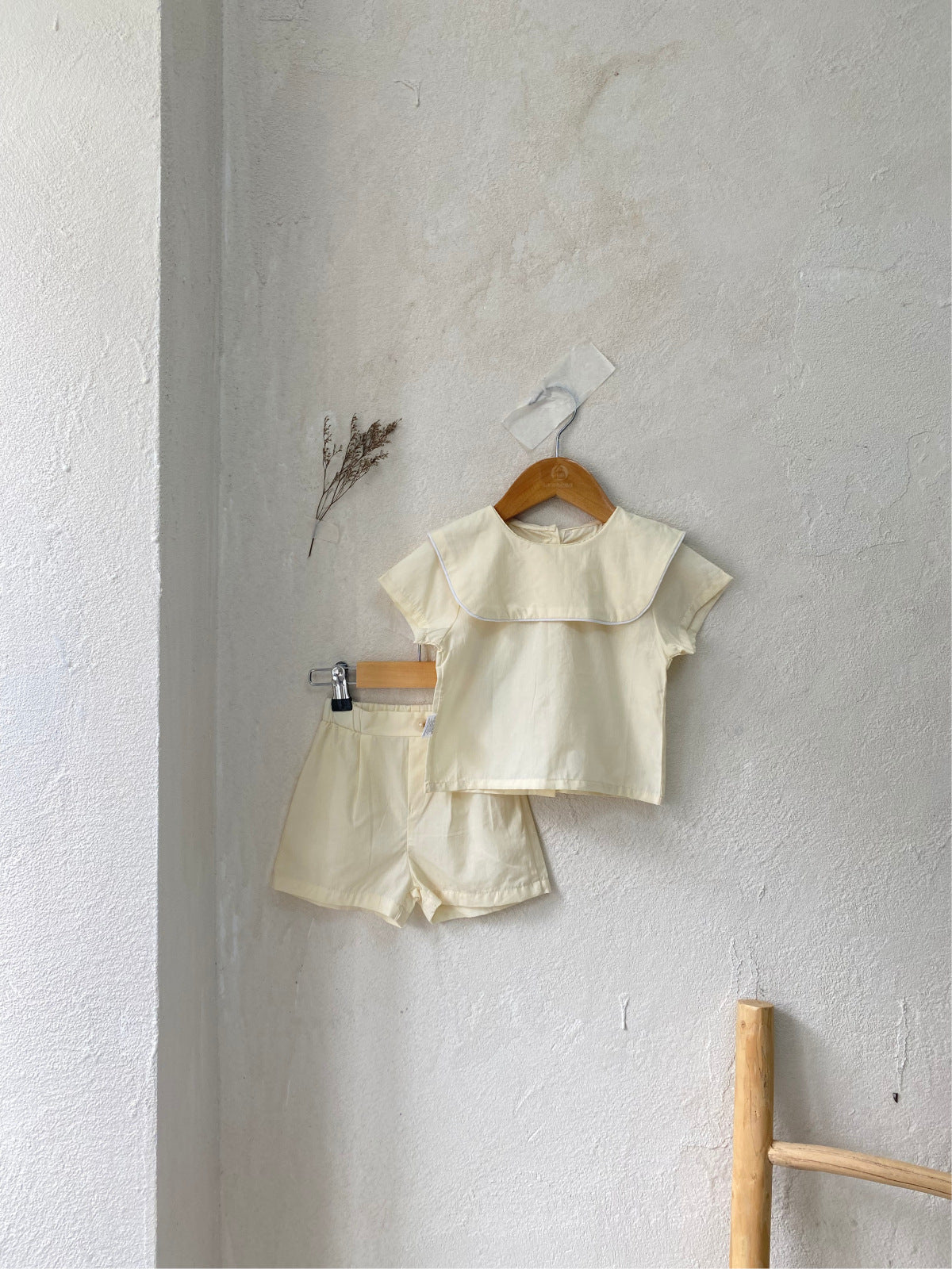 Arrival Summer Baby Kids Short Sleeves Cute Top and Shorts Fashion Clothing Set