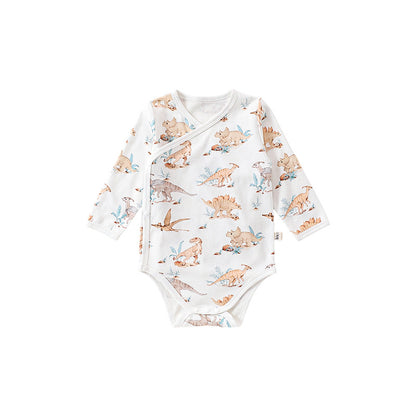 Autumn Hot Selling Baby Unisex Cartoon Animals Pattern Onesies with Hat, MyKids-USA®, Baby One-Pieces, MyKids-USA - Size/Age - 66 (3-6M) - Color - White -  -  - TR2408131120-D