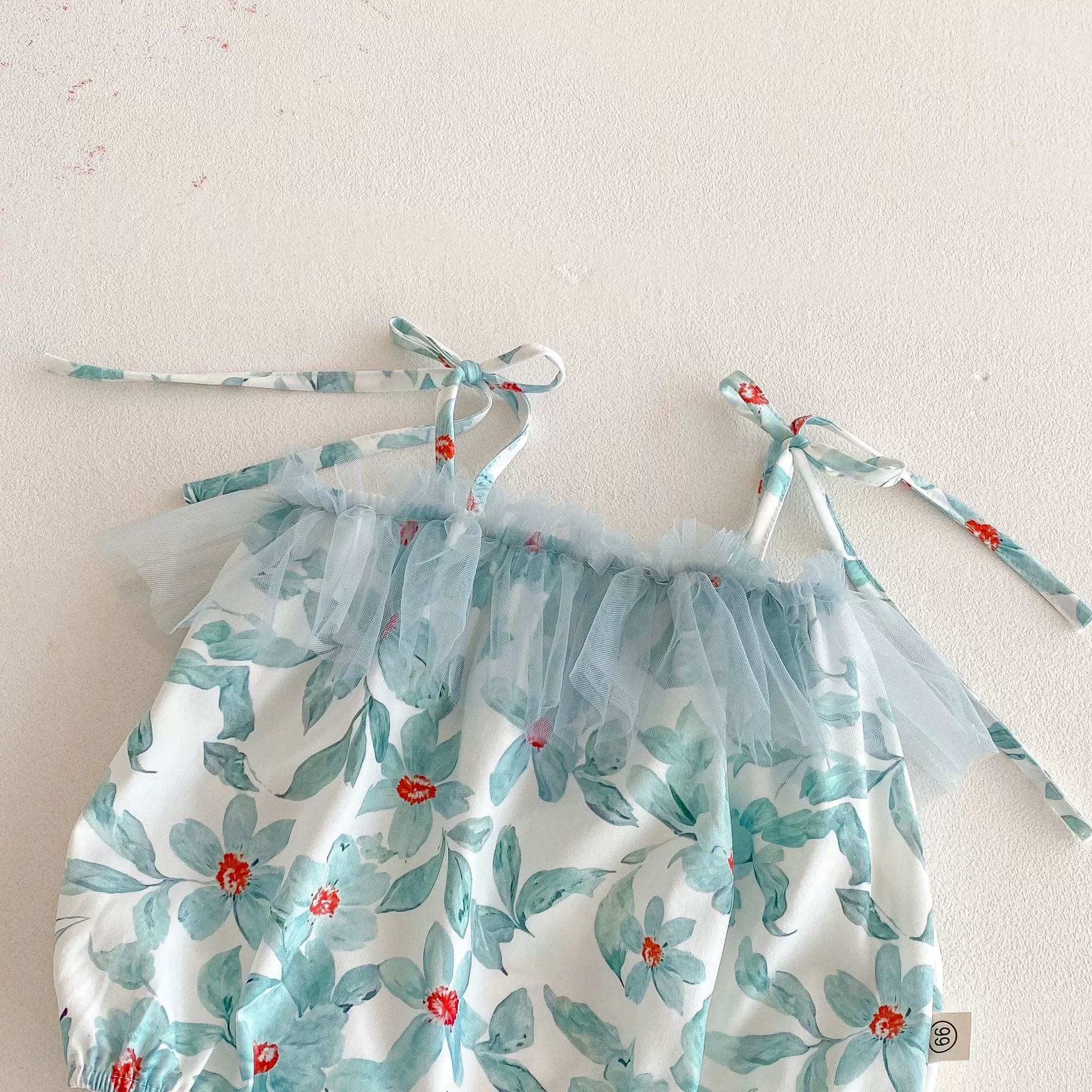 Summer Arrival Baby Girls Cute Floral Pattern Sleeveless Onesies, MyKids-USA®, Baby One-Pieces, MyKids-USA -  -  -  -  -  -  - 