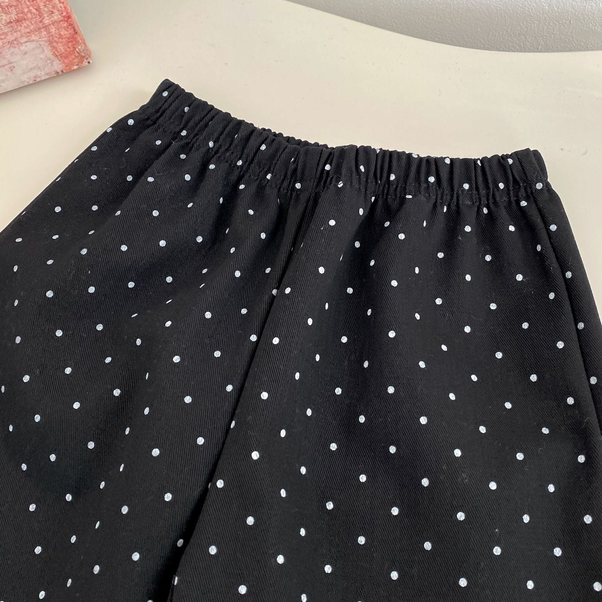 Arrival Baby Kids Girls Dots Pattern Lace Trim Pants, MyKids-USA®, Trousers, MyKids-USA -  -  -  -  -  -  - .