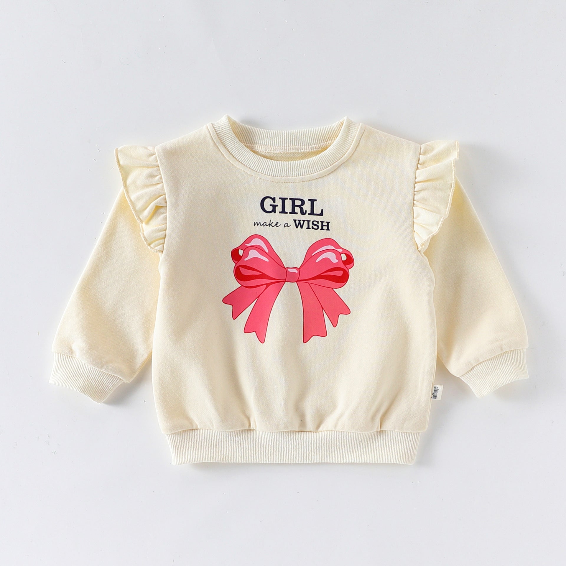 Spring and Autumn Baby Kids Girls Long Sleeves Butterfly-bows Pattern Top and Pants Clothing Set, MyKids-USA®, Baby & Toddler Outfits, MyKids-USA -  -  -  -  -  -  - 