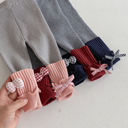 Winter and Autumn Baby Kids Girls Long Sleeves Cartoon Pattern Top and Color Patchwork Pants Knitted Clothing Set, MyKids-USA®, Baby & Toddler Outfits, MyKids-USA -  -  -  -  -  -  - 